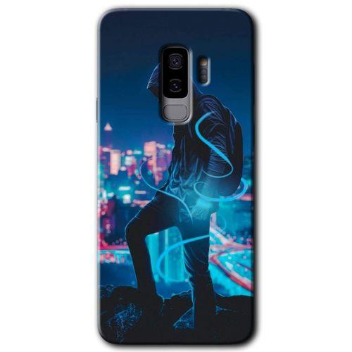 Galaxy S9 Plus Kılıf HD Desen Baskılı Arka Kapak - Spill Boy + Kırılmaz Cam