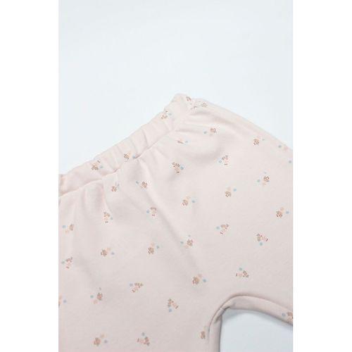 Bistyle Bistyle 3Lü Zıbın Takım Grow İn Love 13102 Pembe Ekru