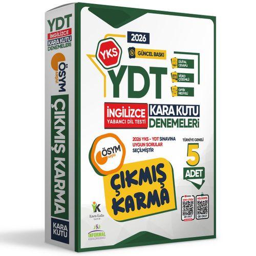 2026 YKS YDT İNGİLİZCE ÖSYM Çıkmış Karma Kara Kutu Deneme Paketi 5li Türkiye Geneli Video Çözümlü