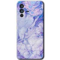 Vivo V23 5G HD Baskılı Kılıf + 9D Tam Ekran Koruyucu - Spots Lilac