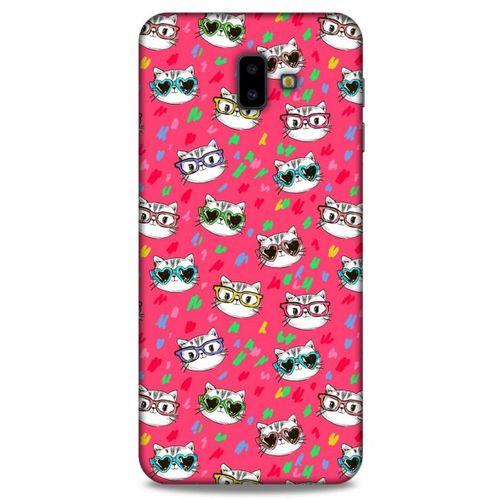 Lopard Samsung Galaxy J6 Plus Uyumlu Kılıf Kediler (29) Arka Koruma Kılıfı Sevimli