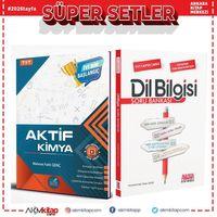 Aktif Öğrenme TYT Kimya 0 dan Başlayanlara ve AKM Dil Bilgisi Soru Bankası Seti 2 Kitap