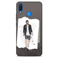 Sokak Modası 39 Huawei Psmart 2019 Kılıf Desenli Silikon