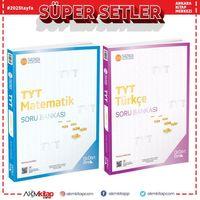 Üç Dört Beş TYT Türkçe ve Matematik Soru Bankası 2 Kitap Set