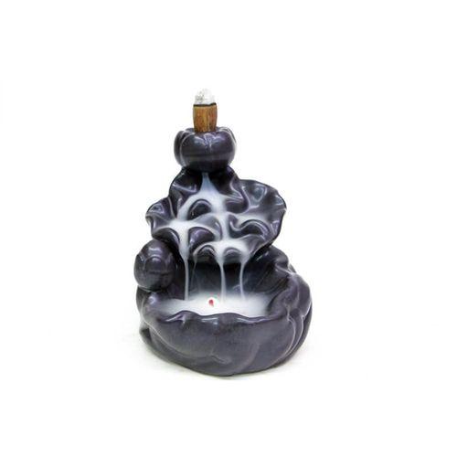 Seramik Şelale Aromaterapi Geri Akışlı Tütsülük