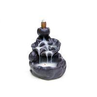 Seramik Şelale Aromaterapi Geri Akışlı Tütsülük