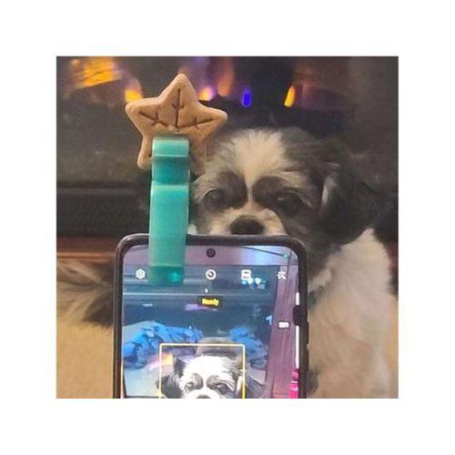 Phone Bone Throne TPU Köpek İkram Tutucu Cep Telefonları için (Bu ürün Sadece Plastik parçadır - Almadan Önce Soru Sorabilirsiniz)