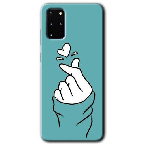 Potkal Hediye Fabrikası Samsung Galaxy S20 Plus Kılıf HD Desen Baskılı Arka Kapak - Mutluluk