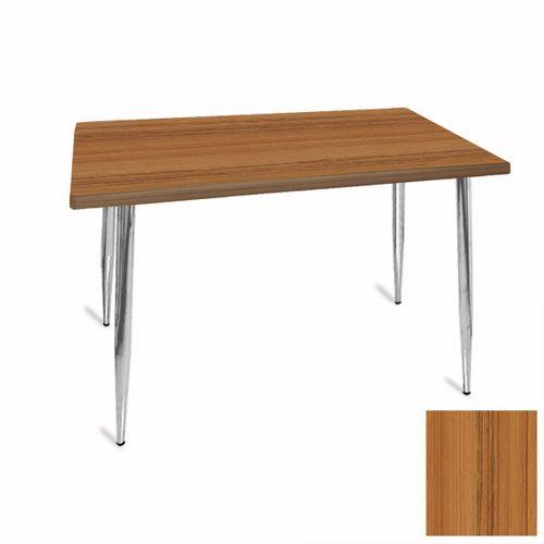 Dockers Manolya Mutfak Masası 70x120 Kromnikel (Werzalit, Wermodin ve Allzalit Tabla) - Real Teak