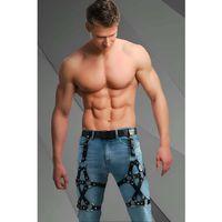 Erkek  Deri Bacak Harness, Bacak Aksesuar, Kot Aksesuar, Partywear - Brfm201