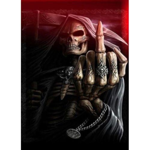 3 Boyutlu Resim  3 Farklı Resim Değişenli Halloween İskelet Tablosu 30x40 Cm