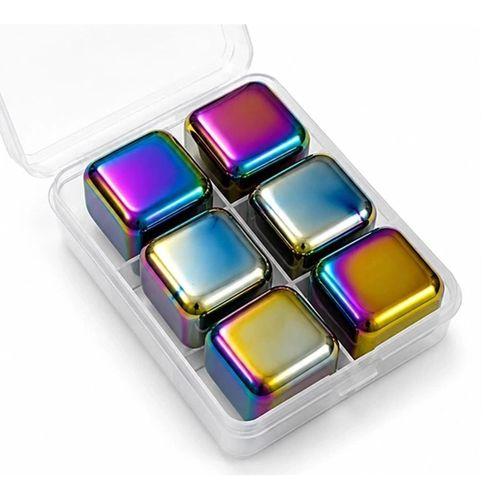 Paslanmaz Çelik Viski Taşı 6lı Set Alk5496