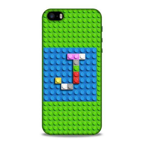 Lopard Apple iPhone SE Uyumlu Kılıf BloX (21) Koruyucu Kapak J Harfi
