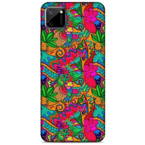 Graffitix (42) Desenli Silikon Kapak Oppo Realme C11 Kılıf