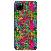 Graffitix (42) Desenli Silikon Kapak Oppo Realme C11 Kılıf