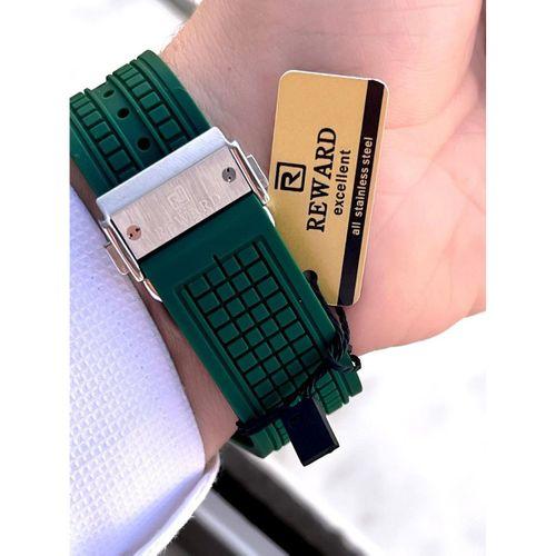 Reward Silikon Kordon Kronometreli Özel Tasarım Kadran 2 Yıl Garantili 5 Atm Erkek Kol Saati RWD.03