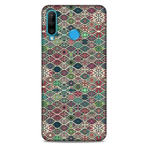 Ethnic Culture (3) Huawei P30 Lite Kılıf Silikon Kapak Desenli