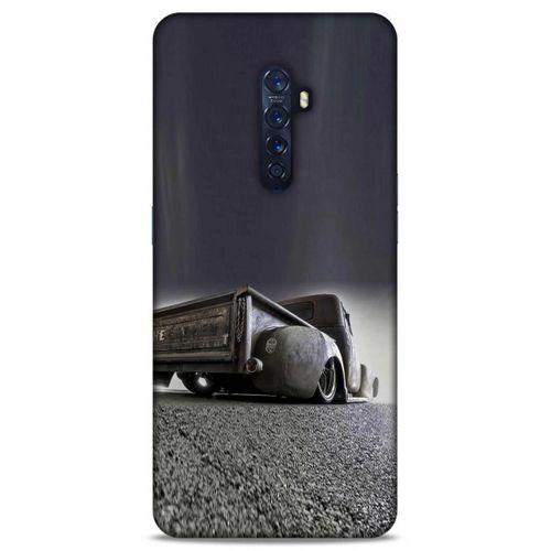 Lopard Oppo Reno 2 Uyumlu Kılıf PickUpX (10) Full Koruma Kılıfı Koyu Gri