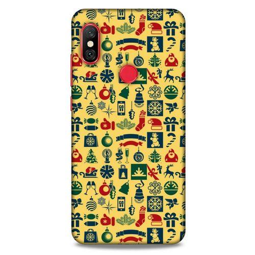 Yılbaşı Süsleri 12 Xiaomi Redmi Note 6 Pro Kılıf Silikon Kapak