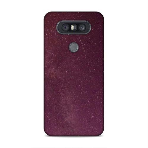 LG Q60 Kılıf Kirmizi Geceler Arka Kapak Silikon Koruma Full Koruyucu