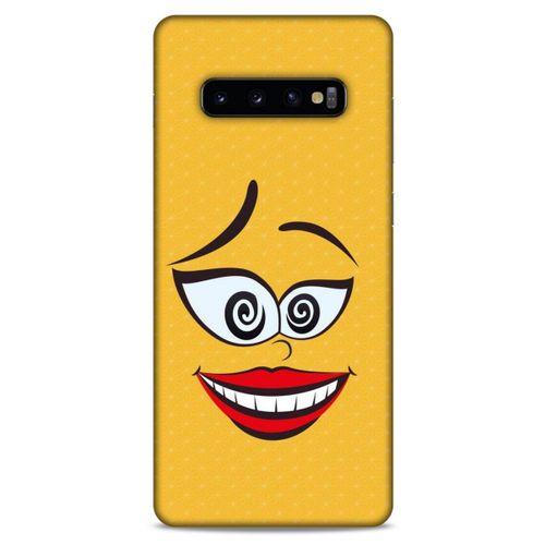 Emojix (79) Samsung Galaxy S10 Plus Kılıf Silikon Kapak Desenli