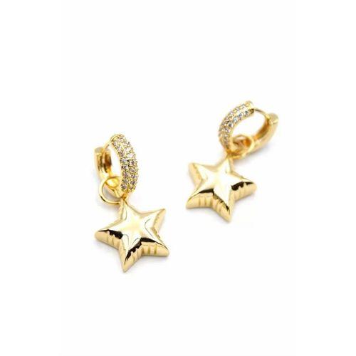 Yıldız Küpe - Altın