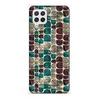 Samsung Galaxy A22 Uyumlu Kılıf Romans (36) Glitter Kılıf Kahverengi