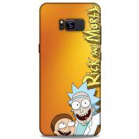 Samsung Galaxy S8 Plus Uyumlu Kılıf Rick And Morty (15) Antişok Kılıf Harry Herpson
