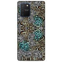 Animax Zebra Kaplan Samsung Galaxy S10 Lite Kılıf Desenli Silikon