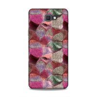 Samsung Galaxy J7 Prime Uyumlu Kılıf Romans (30) Silicone Case Pembe Yeşil