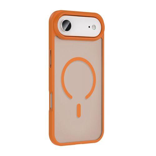 Apple iPhone 17 Air Kılıf M-safe Şarj Özellikli Mat Arka Yüzey Zore Sio Kapak