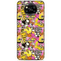 Graffitix (40) Desenli Silikon Kapak Xiaomi Redmi Poco X3 Kılıf