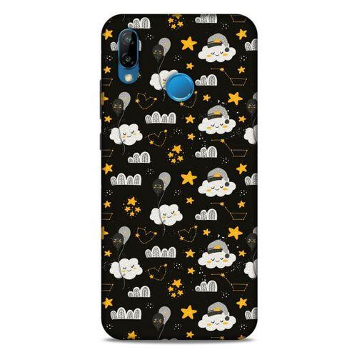 Spacex (45) Tema Liquid Air Kılıf Huawei P20 Lite Kılıf