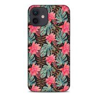 Botanix 16 Apple iPhone 12 Kılıf Silikon Kapak