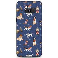 Samsung Galaxy S8 Plus Kılıf Köpek Kıyafetleri (11) Tam Koruma Beagle, Rottweiler, Kangal
