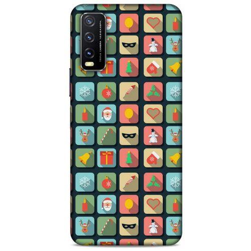 Xiaomi Redmi 9T Kılıf Yılbaşı Süsleri (15) Antişok Kılıf
