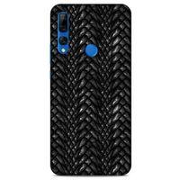 Huawei Y9 Prime 2019 Kılıf Dragons (2) Kabı Ejderha Deri Siyah
