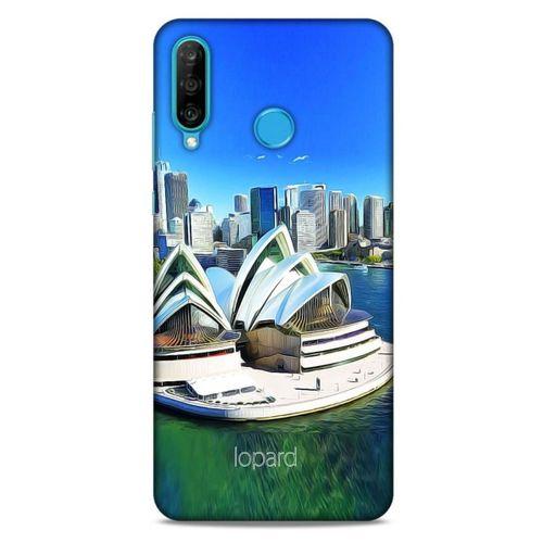 Huawei P30 Lite Kılıf Dünya Mimarisi (5) Koruma Kabı Sidney Opera