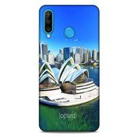 Huawei P30 Lite Kılıf Dünya Mimarisi (5) Koruma Kabı Sidney Opera