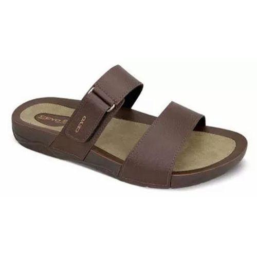 Ceyo 9877-1ı Kahve Ortopedik Erkek Terlik