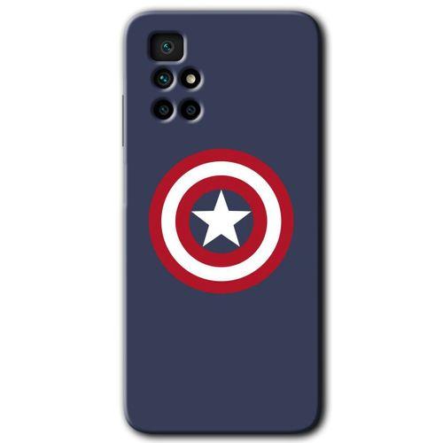 Redmi 10 Kılıf HD Desen Baskılı Arka Kapak - Captain!