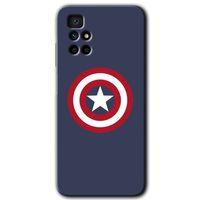 Redmi 10 Kılıf HD Desen Baskılı Arka Kapak - Captain!