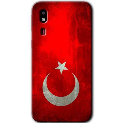 Potkal Hediye Fabrikası Samsung Galaxy A2 Core Kılıf HD Desen Baskılı Arka Kapak - Albayrak