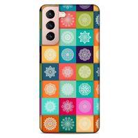 Lopard Samsung Galaxy S21 Uyumlu Kılıf Ethnic Culture (58) Baskılı Kılıf