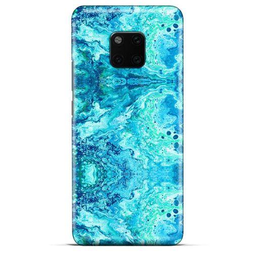 Lopard General Mobile GM 20 Pro Uyumlu Kılıf Mermer Desenli (36) Glitter Kılıf