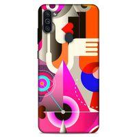 Lopard Samsung Galaxy M11 Uyumlu Kılıf Soyut Sanat (17) Baskılı Tasarım Kılıf
