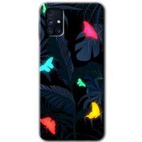 Galaxy M31s Kılıf HD Desen Baskılı Arka Kapak - Lighter Butterfly