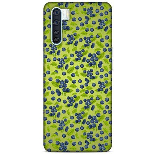 Frutix Blueberry 02 Oppo A91 Kılıf Desenli Silikon