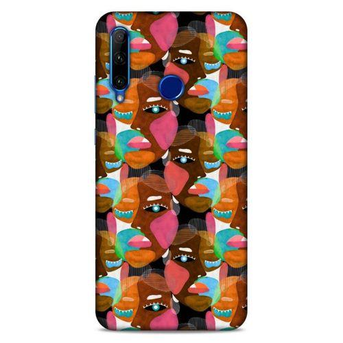 Lopard Huawei Honor 20 Lite Uyumlu Kılıf Sürreal Yüzler ♀ (7) Telefon Kılıfı Baskılı