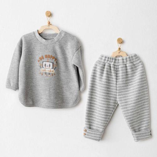 Casual 2'li Takım Grey